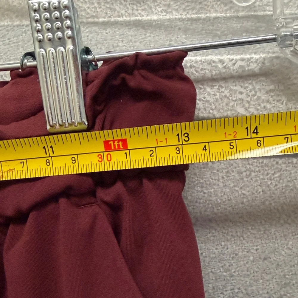 Lululemon Women’s On the Fly Burgundy Straight Leg GATORADE Pant Size 6‎ ACTIVE